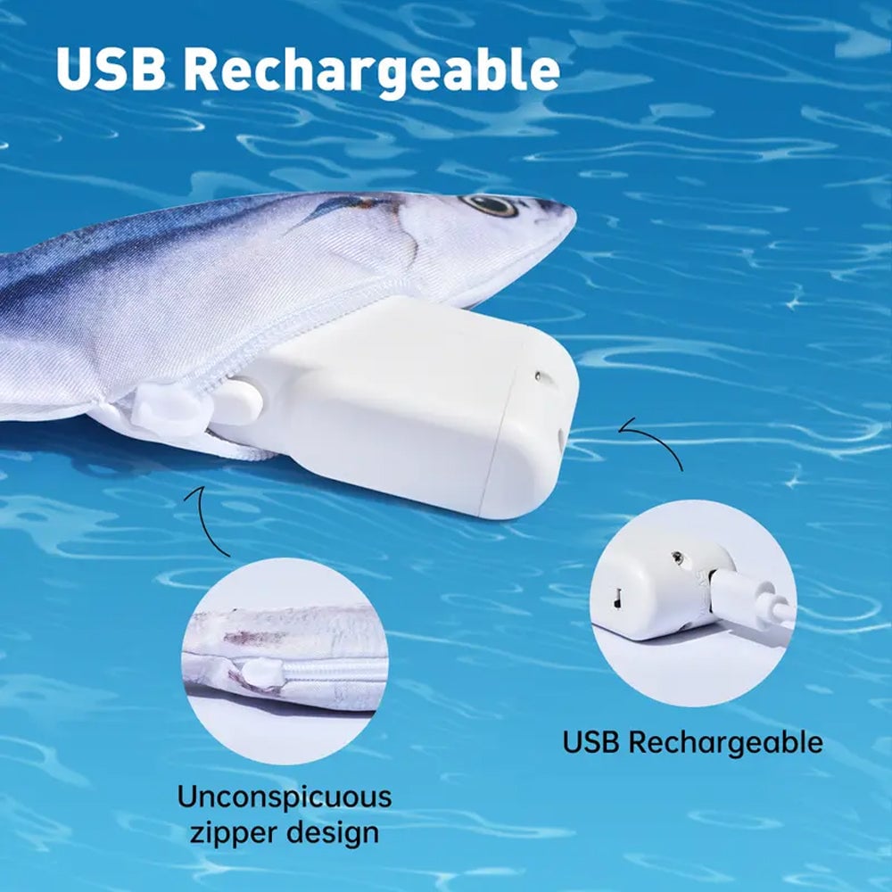 Sakerplus Interactive Flopping Fish Cat Toys