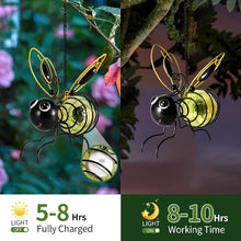 Load image into Gallery viewer, Solar Hanging Insect Simulation Light