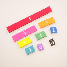 Load image into Gallery viewer, Math Teaching Fraction Strips