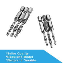 Load image into Gallery viewer, Thread Tap Drill Bits Set