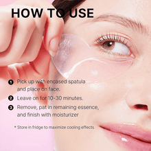 Load image into Gallery viewer, The Peptide Collagen Hydrogel Eye Patch (60 Patches)
