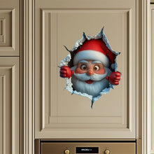 Load image into Gallery viewer, Santa Claus Wall Sticker Set
