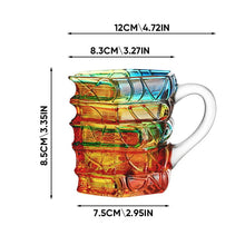 Load image into Gallery viewer, Hand-painted Book Coffee Cup