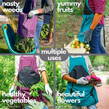 Load image into Gallery viewer, Deep Pocket Gardening Apron With Deep Kangaroo Release Pockets