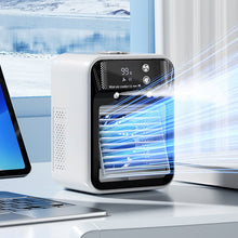 Load image into Gallery viewer, Portable 3-In-1 Cooling Fan with 2-Speed Mist