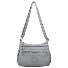 Load image into Gallery viewer, Solid Color Fashionable Multi-pocket Zipper Crossbody Bag