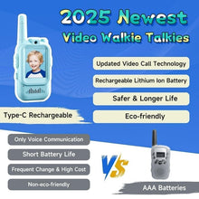Load image into Gallery viewer, Rechargeable Video Walkie Talkies for Kids