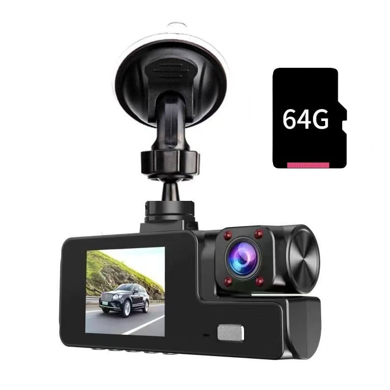 1080P Dual-Lens WiFi Dashcam