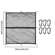 Load image into Gallery viewer, Truck Cargo Net Organizer for Trunk Storage