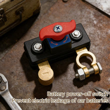 Load image into Gallery viewer, Universal Battery Disconnect &amp; Leak Protector
