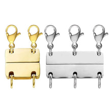 Load image into Gallery viewer, Necklace Separator for Layering Multi Necklace Layering Clasp