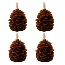 Load image into Gallery viewer, Flameless Pinecone Candles