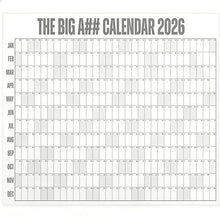 Load image into Gallery viewer, Oversized Wall Calendar