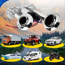 Load image into Gallery viewer, 600DB Dual-Tone Metal Car Horn