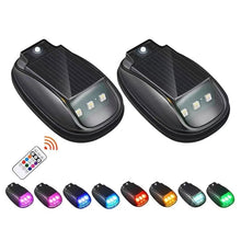 Load image into Gallery viewer, Solar Car Roof RGB Strobe Light