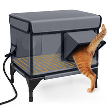 Load image into Gallery viewer, Saker Premium Heated Cat House