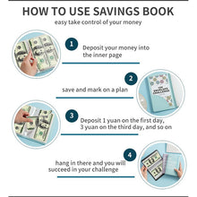 Load image into Gallery viewer, 100 Days Money Saving Challenge Binder Set