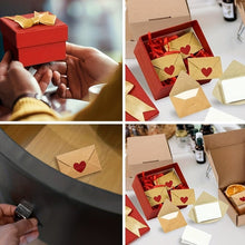 Load image into Gallery viewer, Mini Love Envelope &amp; Heart Sticker Set