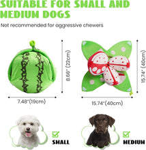 Load image into Gallery viewer, Orange Hide-and-Seek Plush Dog Toy