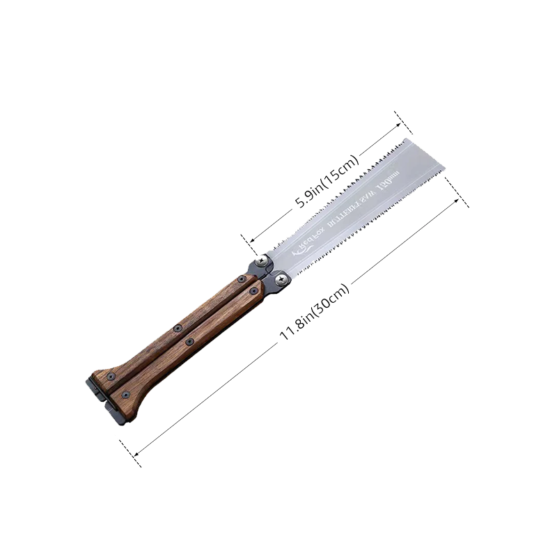 Handy Dual Blade Tool - Portable Foldable Double-Sided Saw