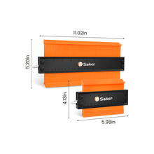 Load image into Gallery viewer, Contour Duplication Gauge With Lock