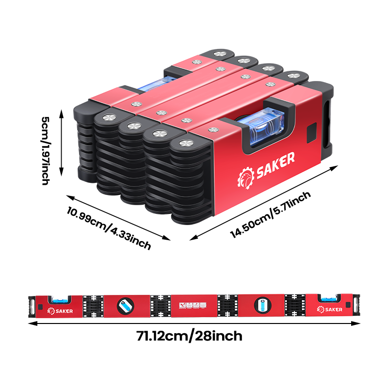 Multi-Function Foldable Level