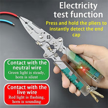Load image into Gallery viewer, Sakerplus Multi-function Electrician's Pliers Set