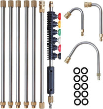 Load image into Gallery viewer, Saker Pressure Washer Extension Wand Set