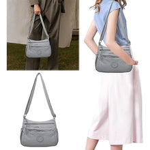 Load image into Gallery viewer, Solid Color Fashionable Multi-pocket Zipper Crossbody Bag