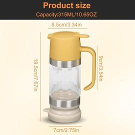 Multipurpose Honey Glass Bottle