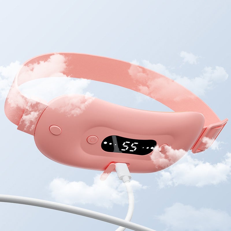 【Extra 50% OFF】Women Menstruation Vibration Belly Massage Hot Compress