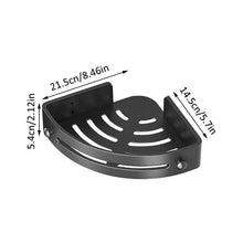 Load image into Gallery viewer, No-Drill Bathroom Corner Shelf