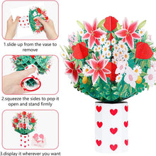 Load image into Gallery viewer, Paper Love 3D Cherry Blossom Flower Bouquet