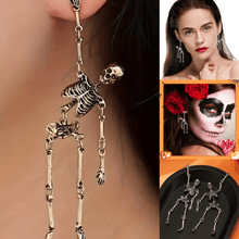 Load image into Gallery viewer, Halloween Horror Personality Skull Earrings