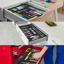Load image into Gallery viewer, Kitchen Expandable Silverware Drawer Organizer