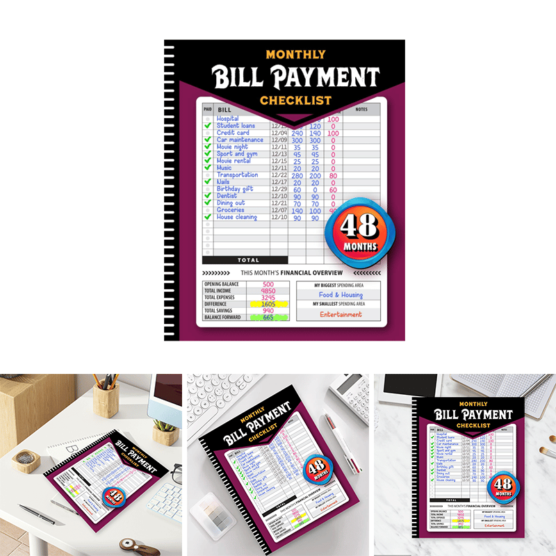 Payment Record Keeping Book