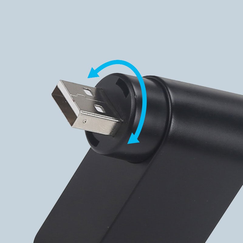 Usb Rotation Gear 4-in-1 Rotating USB Hub – nuvayo