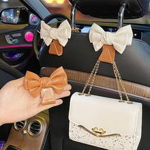 Load image into Gallery viewer, Bowknot Design Car Seat Back Hooks