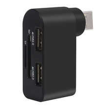 Load image into Gallery viewer, 4-in-1 Rotating USB Hub