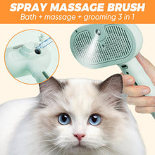 Load image into Gallery viewer, 3 in 1 Spray Cat Brush