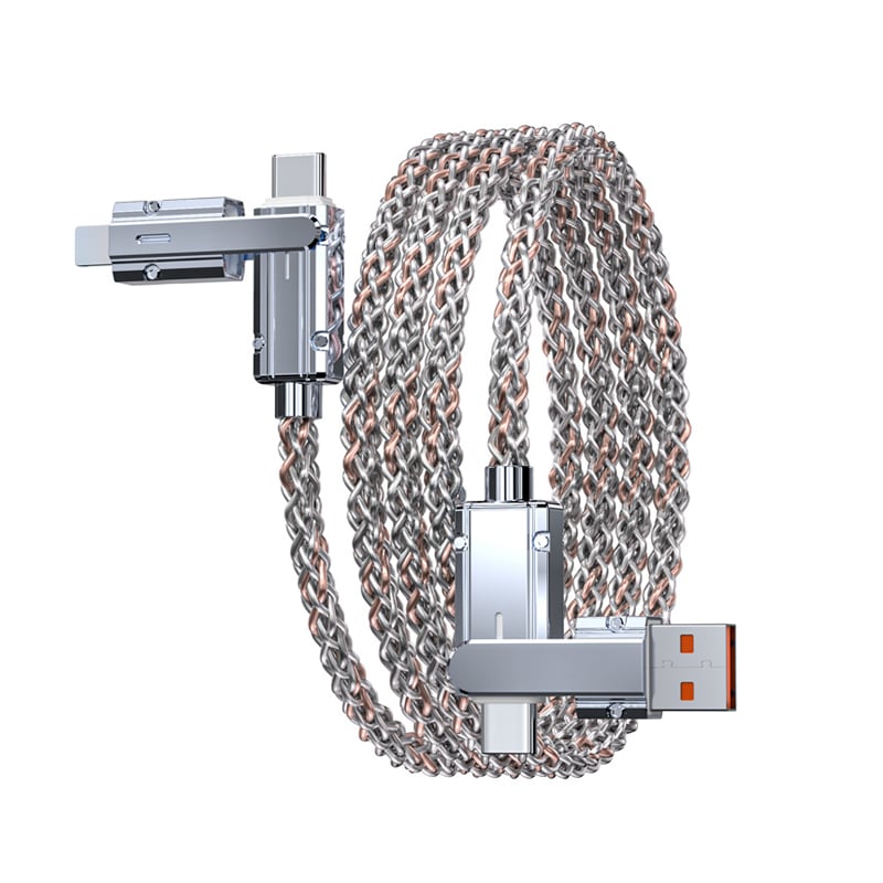 Four-in-One 100W Colorful lights Data Cable