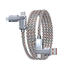 Load image into Gallery viewer, Four-in-One 100W Colorful lights Data Cable