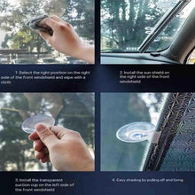 Load image into Gallery viewer, Automatic Retractable Windshield Sun Protection