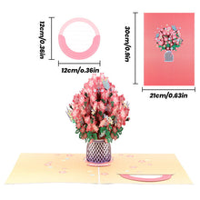 Load image into Gallery viewer, Paper Love 3D Cherry Blossom Flower Bouquet