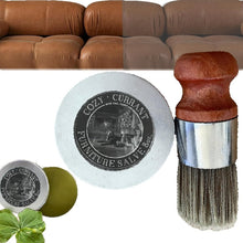 Load image into Gallery viewer, Leather Furniture Salve &amp; Brush Set