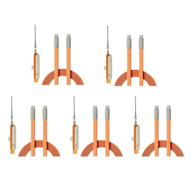 Ultimate 240W Ultra-Fast Charging Cable with 360° Rotating Stealth Phone Stand