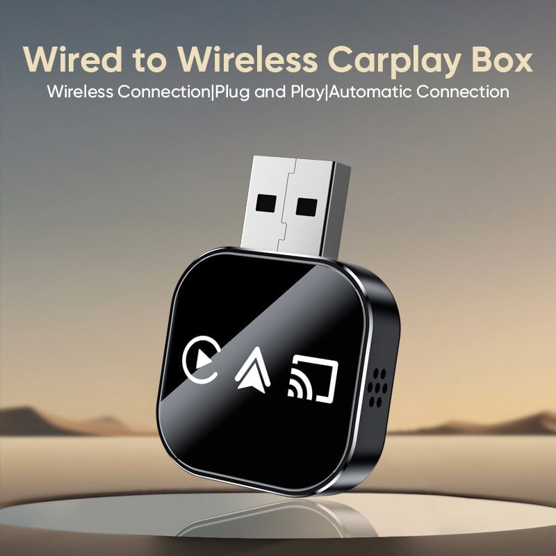 Aless™ Wireless CarPlay Android Auto Adapter