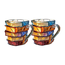 Load image into Gallery viewer, Hand-painted Book Coffee Cup