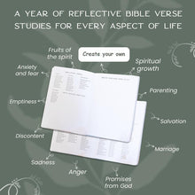 Load image into Gallery viewer, Linen Bible Verse Mapping Journal