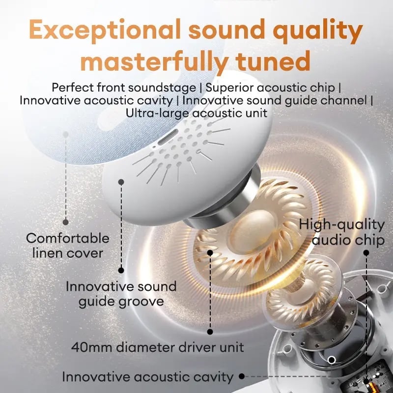 Bone Conduction Pillow Speaker